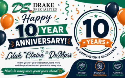 🎉 Celebrating 10 Years of Dedication & Excellence with Claire DeMoss! 🎉